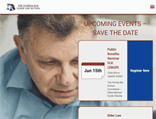 Tablet Screenshot of eldersection.org